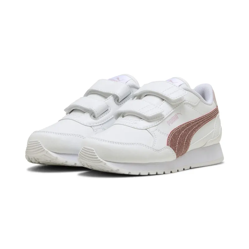 Puma ST Runner v4 Glitter “Puma White / Puma Silver / Cool Light Gray” (401587_02)
