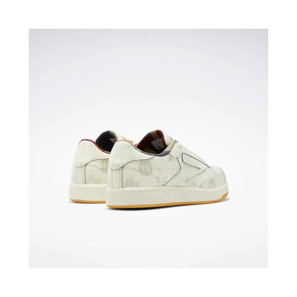 Reebok Kung Fu Panda Club C 85 Shoes Classic White / Paper White / Beige