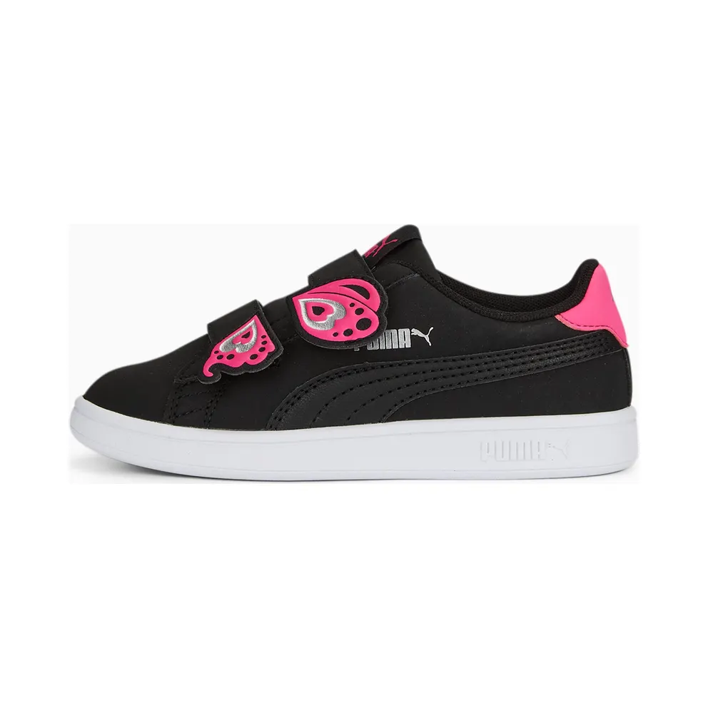 Puma Smash v2 Butterfly AC Kinder Schwarz (388461-05)