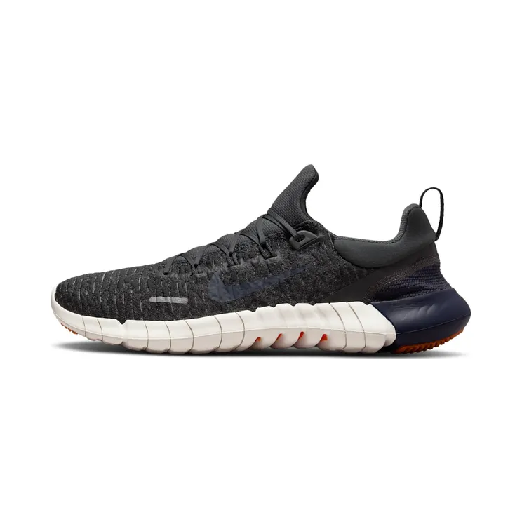Nike Free Run 5.0 (straat) Black “Anthracite / Medium Ash / Kumquat / Blackened Blue” (CZ1884-007)