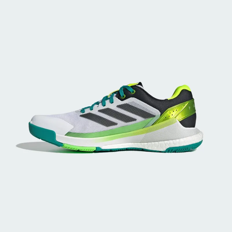 Adidas Crazyquick BOOST Padel Cloud White / Core Black / Lime Burst (JP7203)