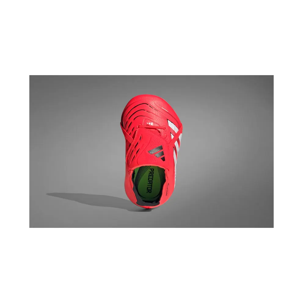 adidas Predator League Fold-over Tongue Firm/multi-ground Boots “Lucid Red / Cloud White / Core Black” (ID1319)