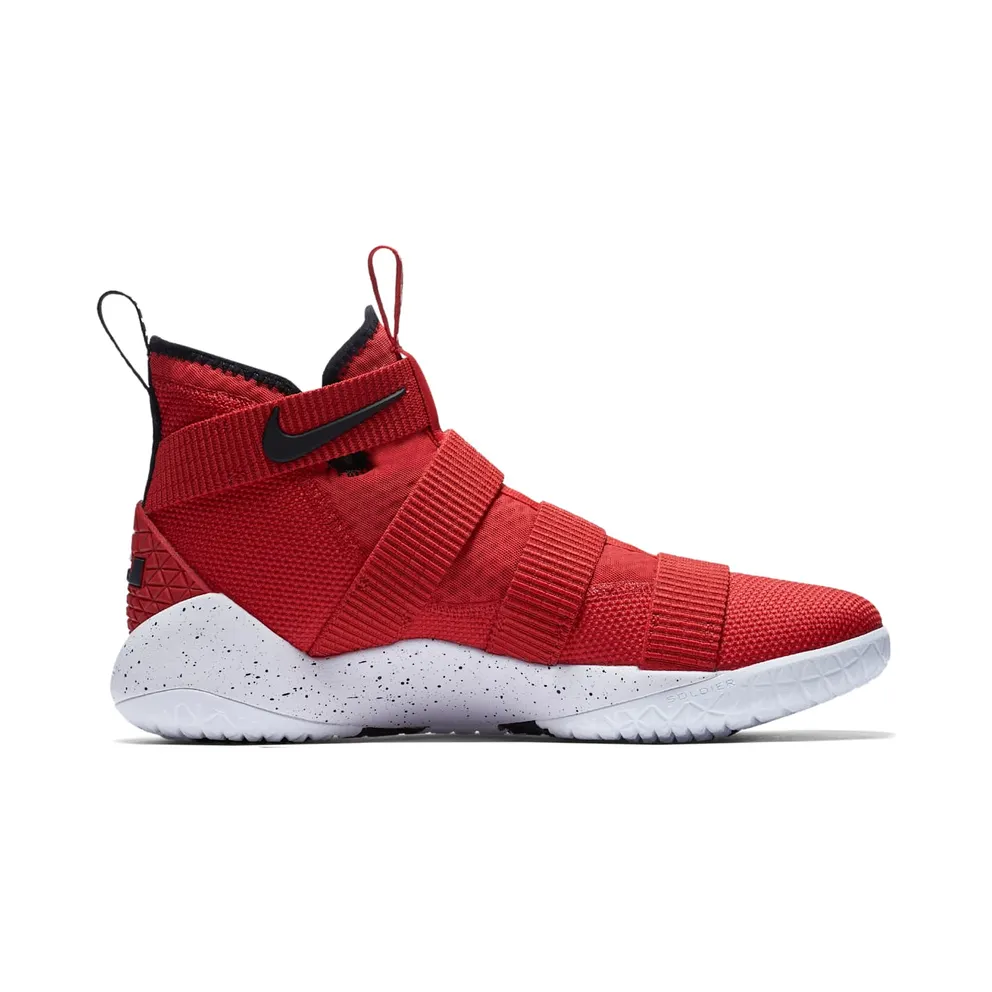 Nike LeBron Zoom Soldier 11 University Red White University Red/White-Total Crimson-Black (897644-601)