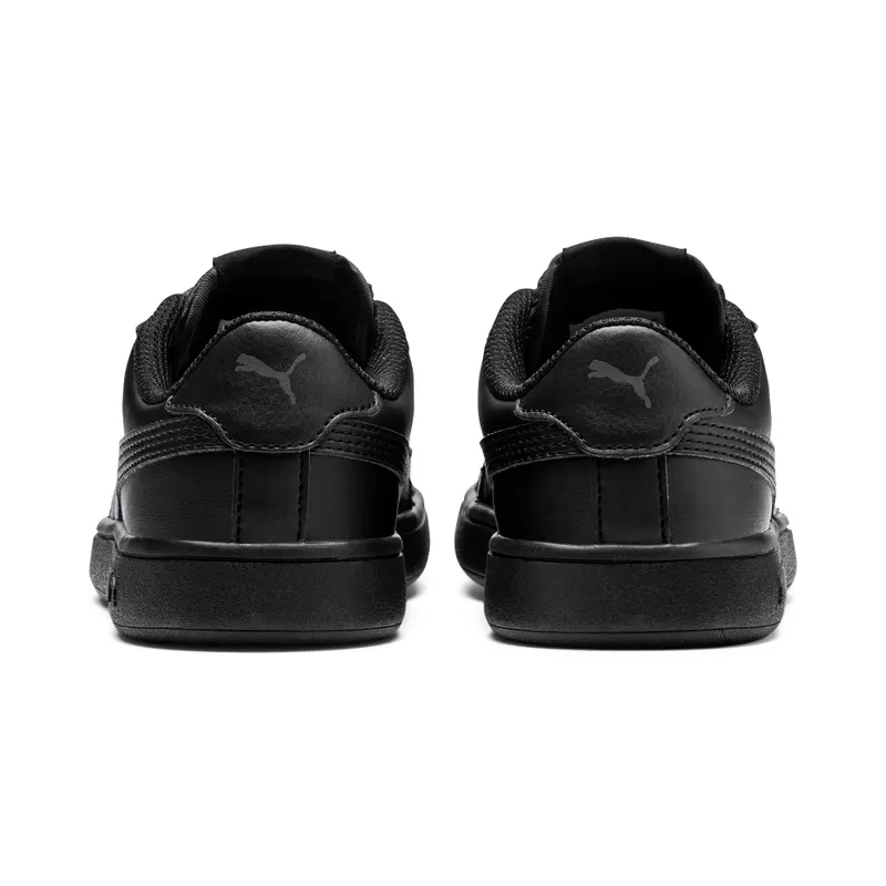 PUMA Smash V2 Kids’ Black/Black (365173-01)