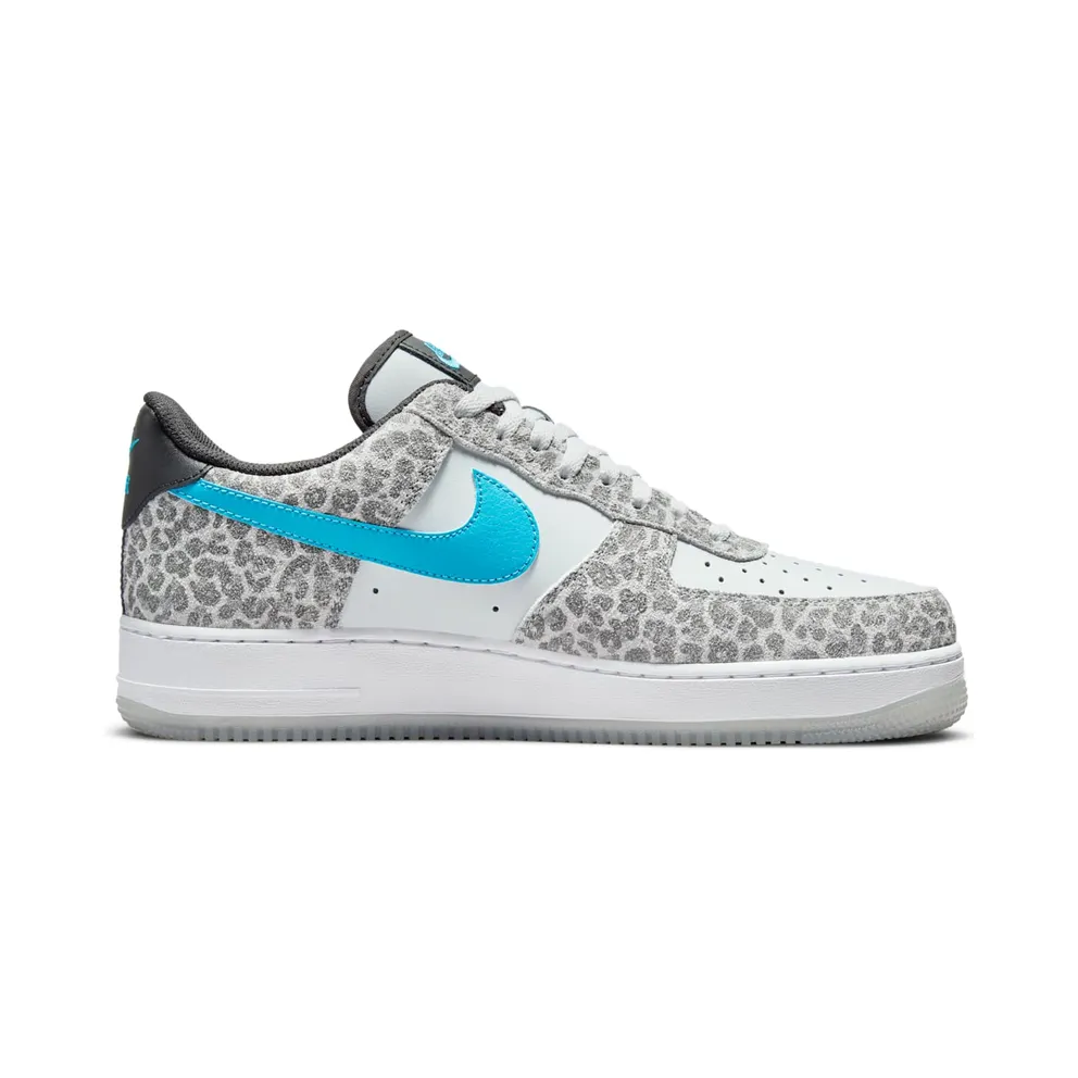 Nike Air Force 1 07 Low ‘Leopard’ Blue (2021) (DJ6192-001)