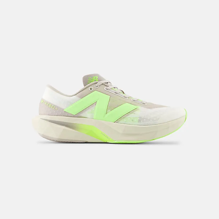 New Balance FuelCell Rebel v4 Moonrock Bleached Lime Glo (MFCXLUM)