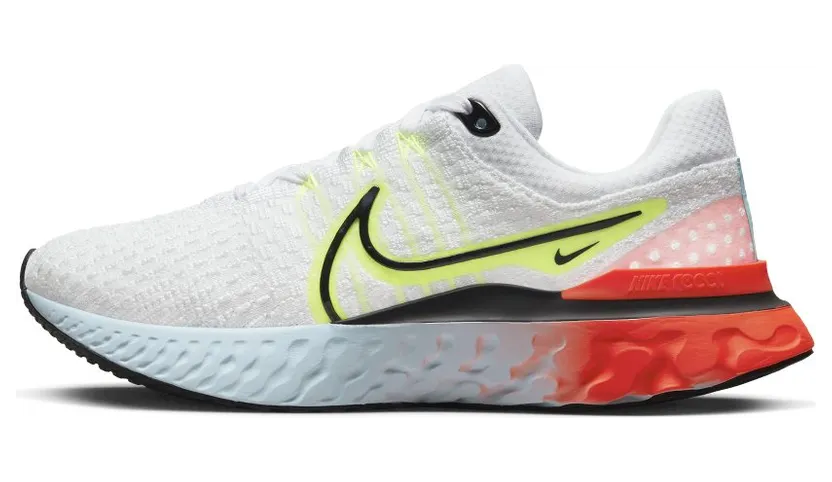Nike React Infinity Run Flyknit 3 voor dames (straat) Wit (DX3351-100)