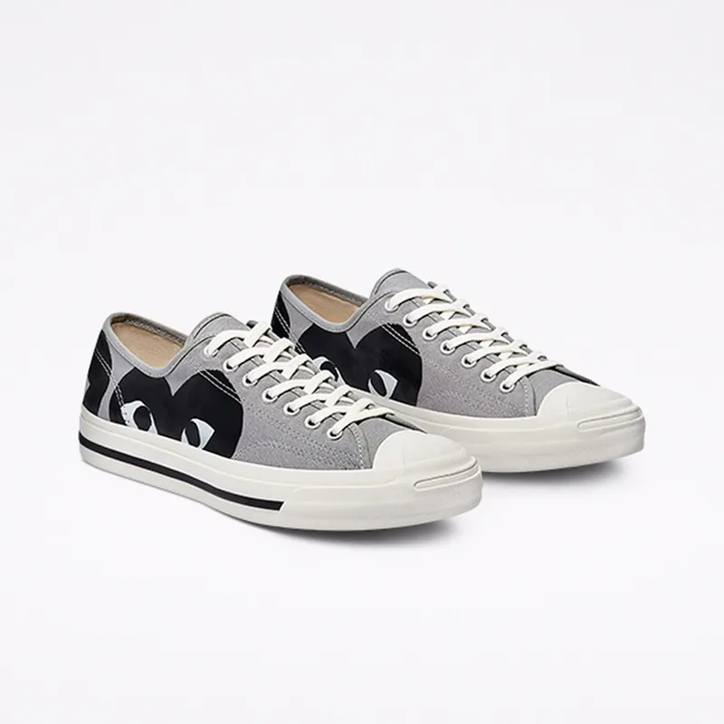 Converse Converse x Comme des Garçons PLAY Jack Purcell Low Top Drizzle/egret/black (171259C)
