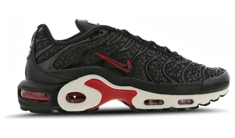 Nike Air Max Plus Premium Black Red Leopard (W) (BV6116-001)