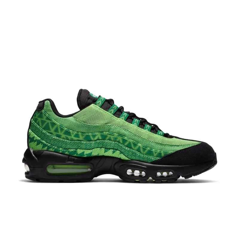 Nike Air Max 95 Naija Pine Green/Black-Sub Lime-White (CW2360-300)