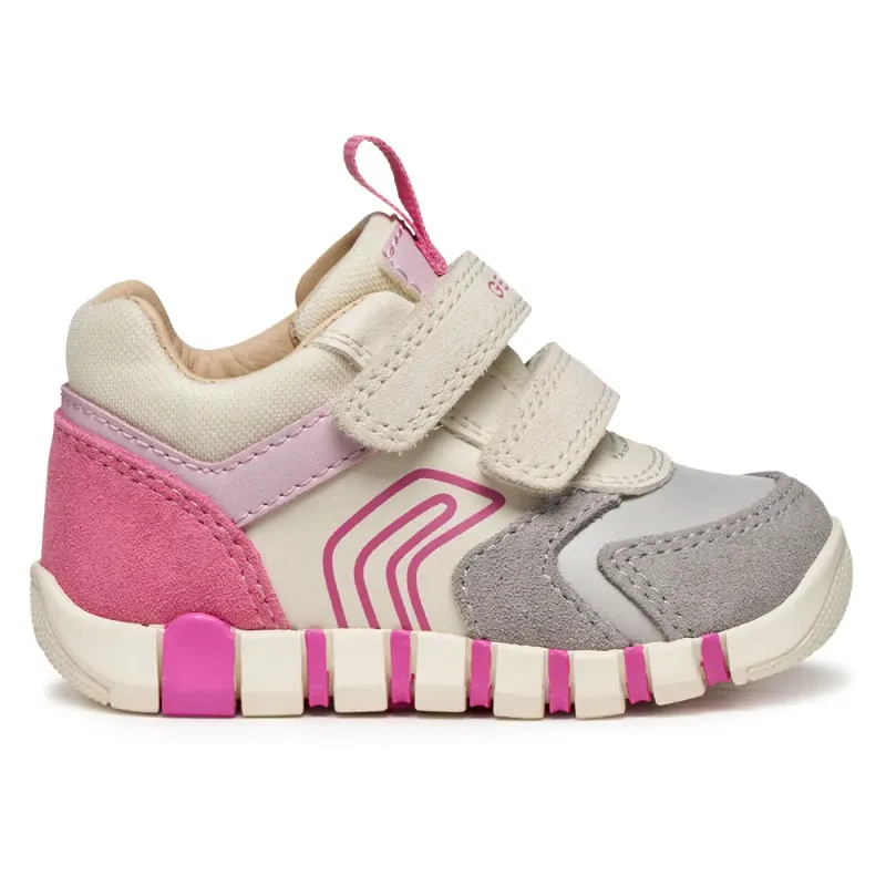 Geox sneaker Grey/Fuchsia (B3558C05422-C0874)