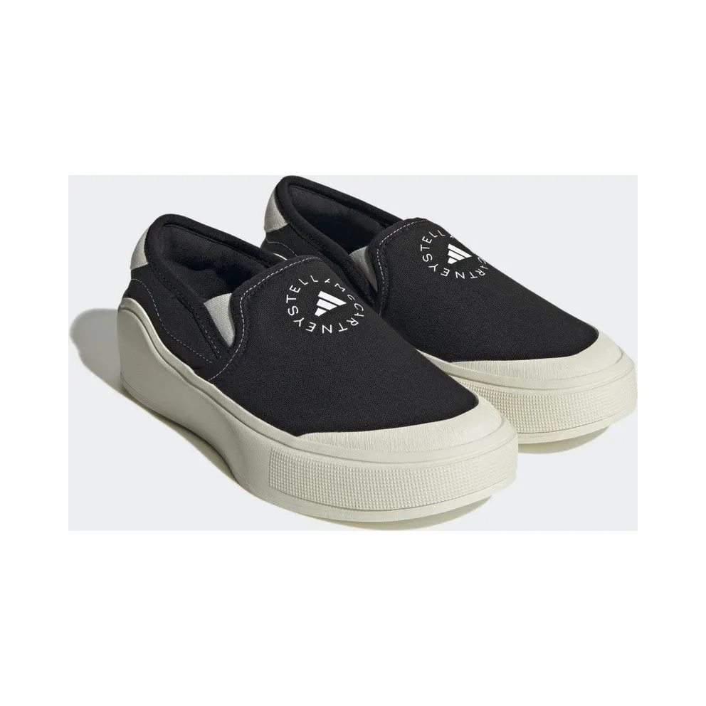 Adidas adidas by Stella McCartney Court Slip-On Core Black / Off White / Cloud White (HP2772)