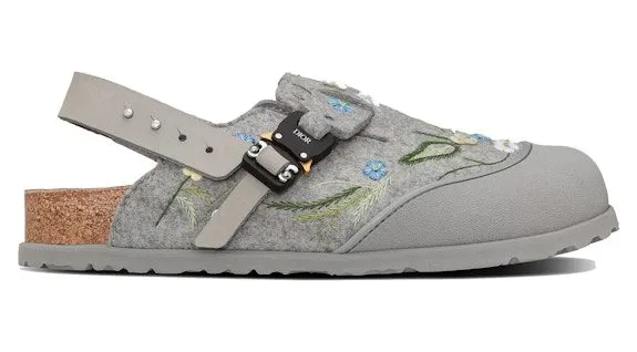 Dior by Birkenstock Mule Tokio Felted Wool Flowers (3SA116ZSE_H866)