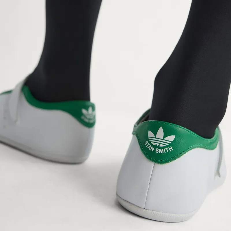 Adidas STAN SMITH LO BALLETSCHOENEN Cloud White / Cloud White / Green (LA6370)