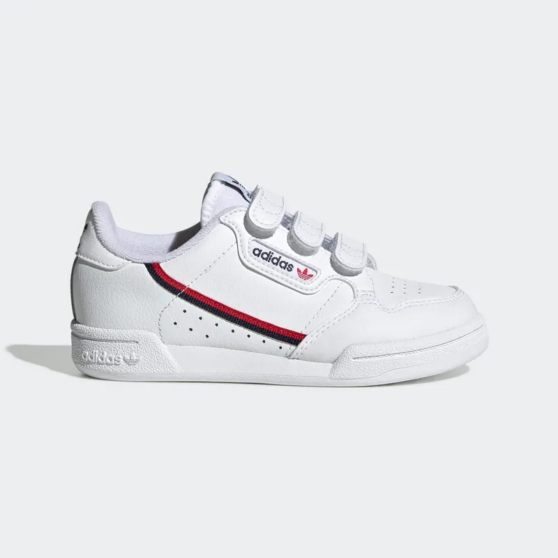 Adidas Continental 80 Cloud White / Cloud White / Scarlet (EH3222)