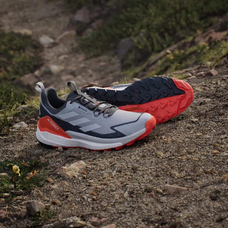 Adidas Terrex Free Hiker 2.0 Low GORE-TEX Hiking Grey Two / Grey One / Grey Five (JQ9909)
