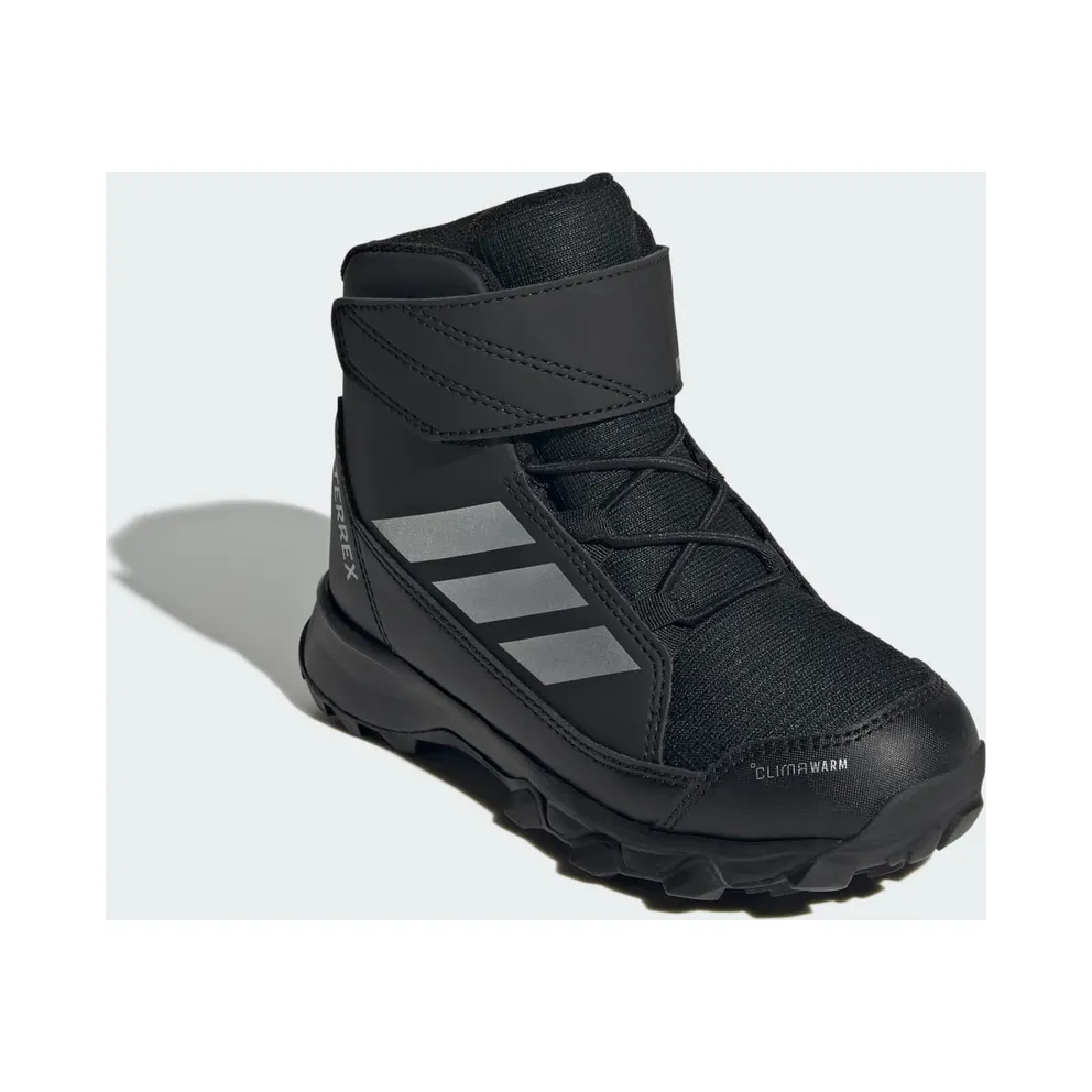 Adidas Terrex Snow CF CLIMAWARM Winter Shoes Kids Core Black / Matte Silver / Core Black (JR4188)