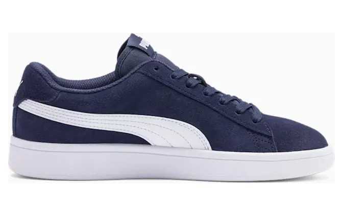 Puma Smash v2 Suede Jr Blauw/Wit (365176-02)
