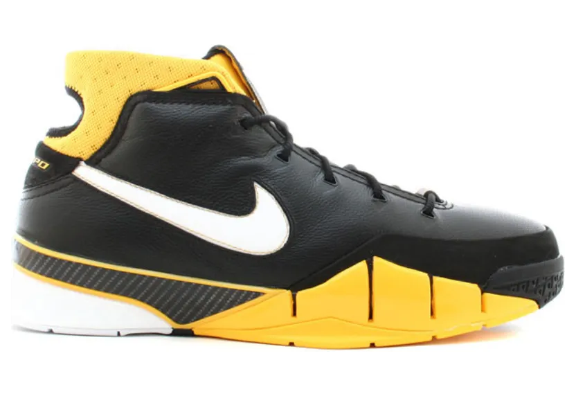 Nike Zoom Kobe 1 ‘Black Maize’ Black/White-Varsity Maize (313143-013)