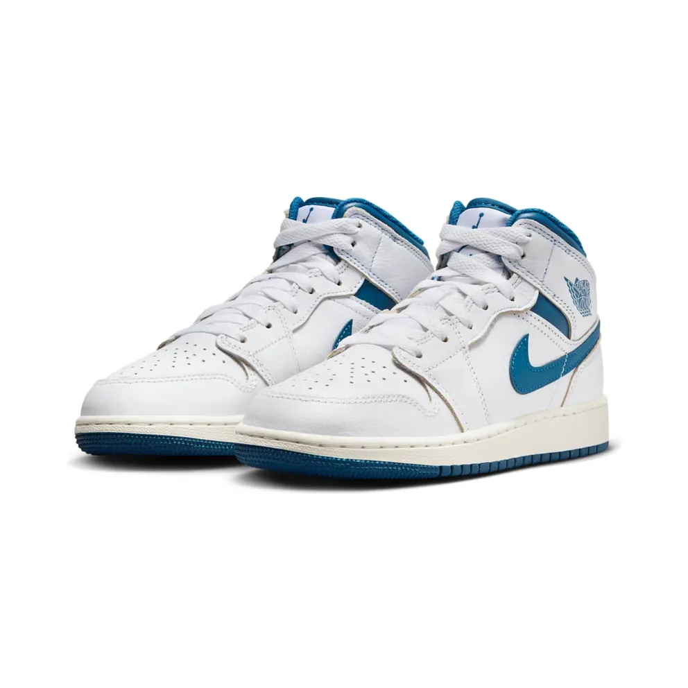 Jordan 1 Mid SE GS “Industrial Blue” (FN7432-141)