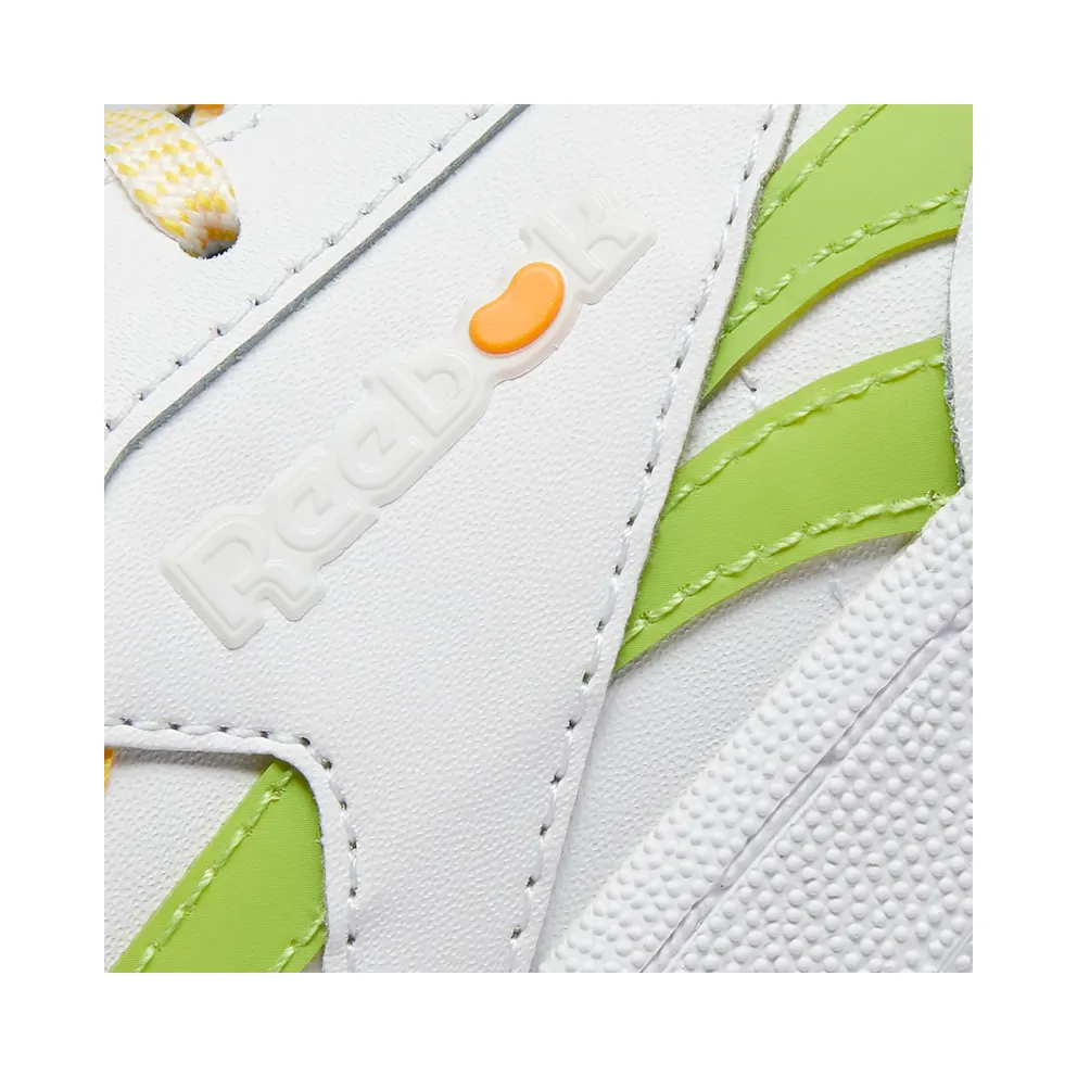 Reebok Jelly Belly Club C Revenge Shoes Cloud White / Sonic Green / Radiant Aqua