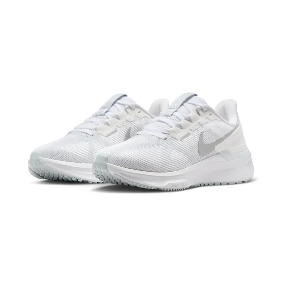 Nike Air Zoom Structure 25 White Metallic Silver (DJ7884-101)