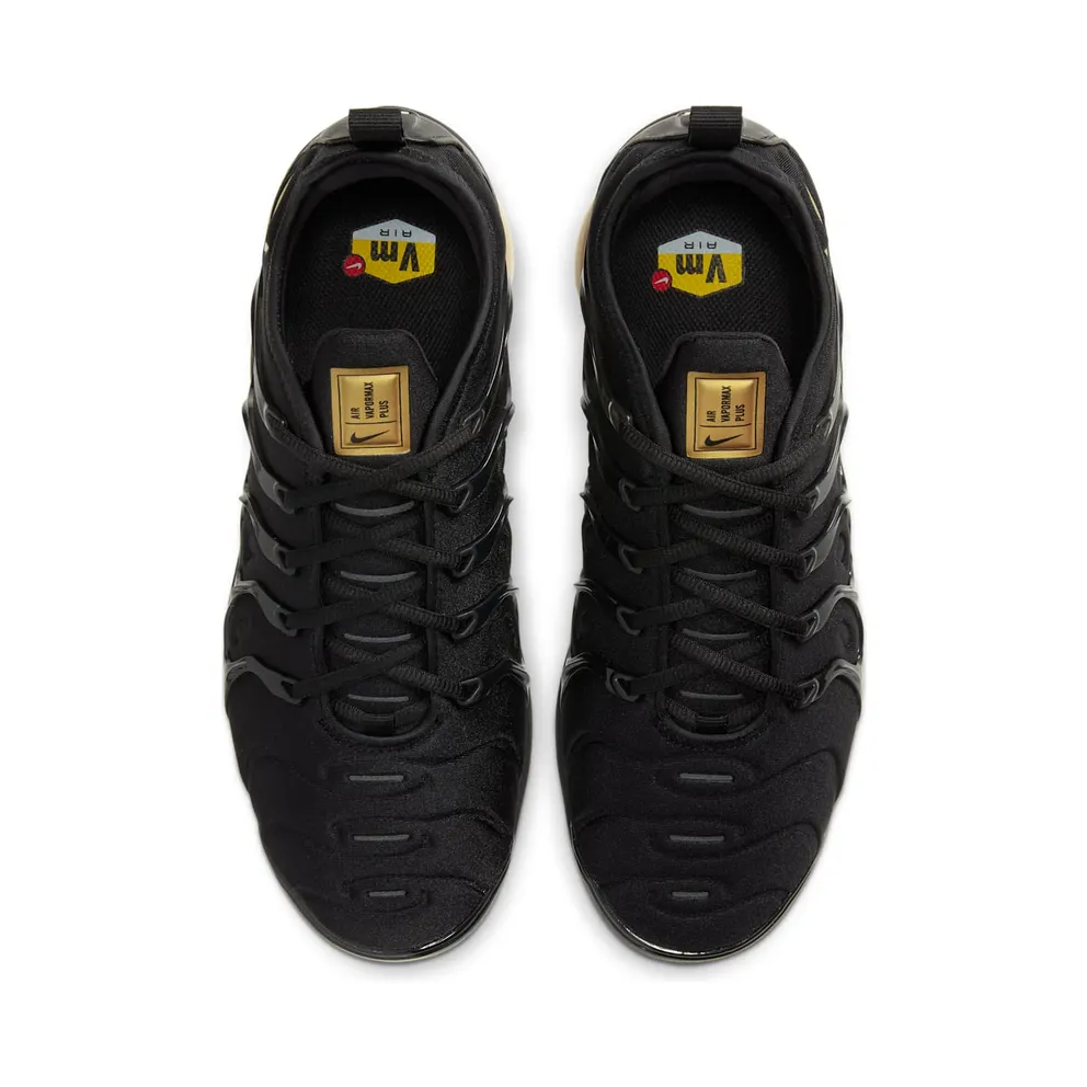 Nike Air VaporMax Plus Black Metallic Gold Black/Metallic Gold (CW7299-001)