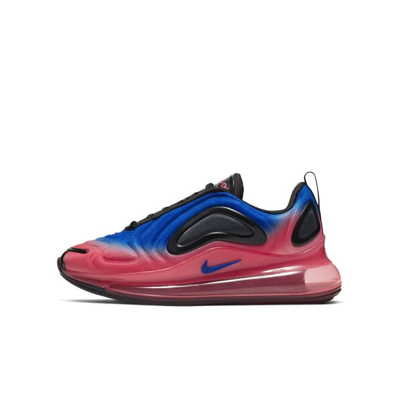 Nike Air Max 720 Flash Crimson Racer Blue (GS) Black/Flash Crimson-Racer Blue (AQ3196-013)