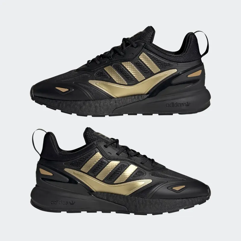 Adidas ZX 2K Boost 2.0 Core Black / Core Black / Gold Metallic (GZ7743)