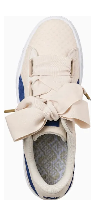Puma Basket Heart Denim Oatmeal Twilight Blue (W)