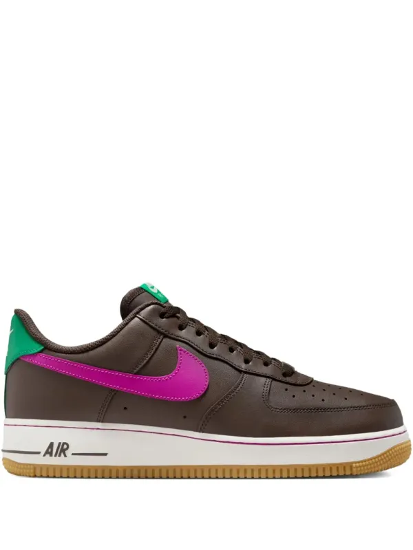 Nike Air Force 1 Low ’07 Baroque Brown / Vivid Purple sneakers – Bruin (IM2368)