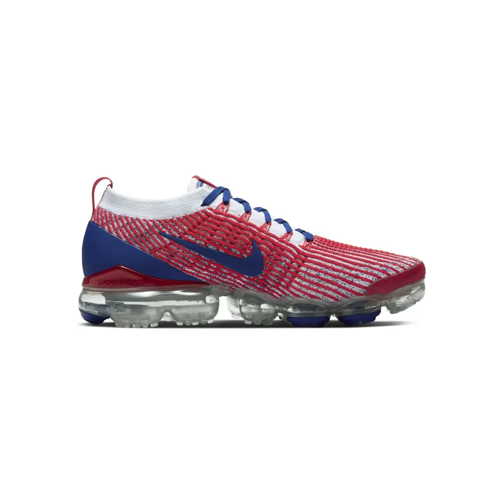 Nike Air VaporMax Flyknit 3 USA White/University Red/Metallic Silver (CW5585-100)