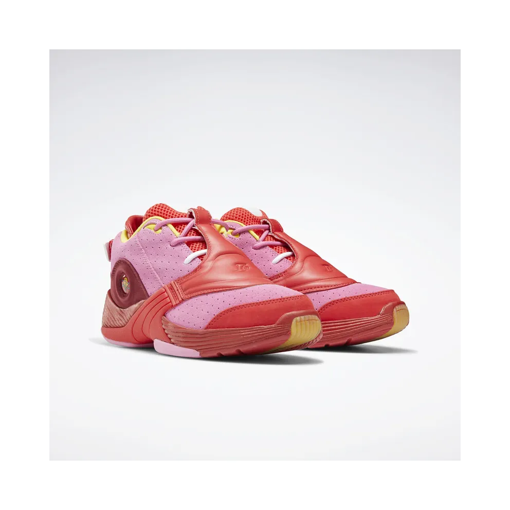Reebok Answer 5 BBC Ice Cream Red Cool Cherry Tomato/Posh Pink-Stinger Yellow (Other Brands Other)