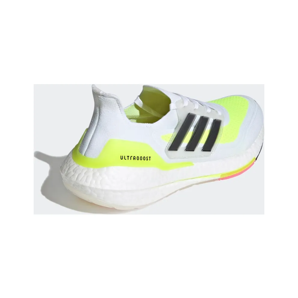 Adidas UltraBoost 21 ‘White Solar Yellow’ Cloud White/Core Black/Solar Yellow (FY0377)