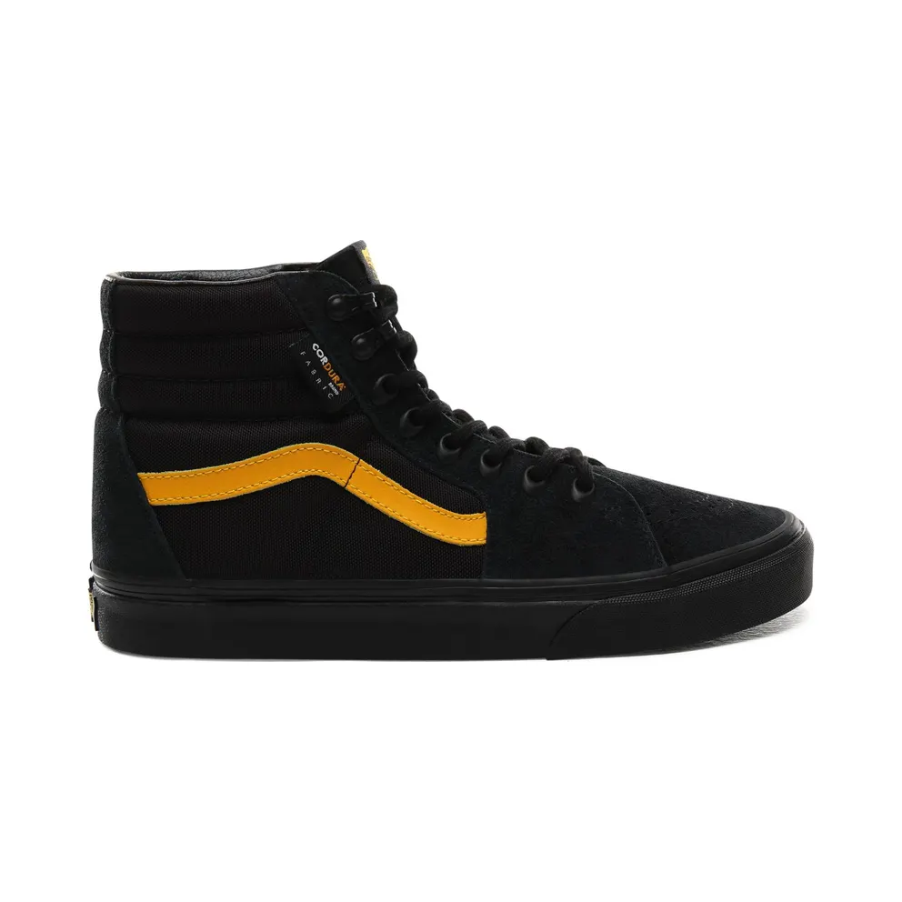 Vans Sk8-Hi Cordura Black Black/Yellow (VN0A4BV60IV)