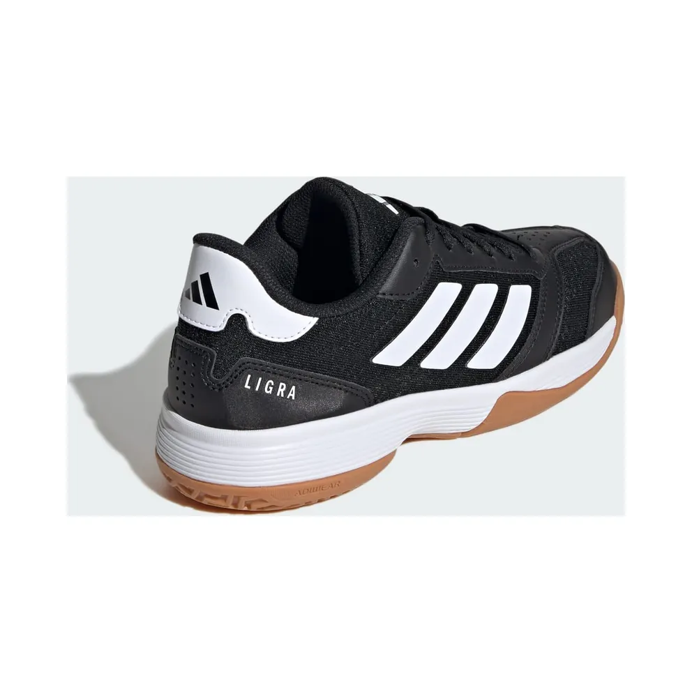 Adidas Ligra 8 Indoor Kids Core Black / Cloud White / Core Black (JR0744)