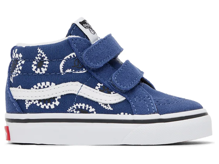 Vans Baby Blue Sk8-Mid Reissue Sneakers (VN0A5DXDNVY)