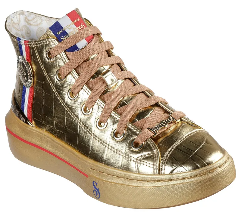 Skechers Snoop Dogg: Snoop One – Gold Medal Snoop Sneaker Gold
