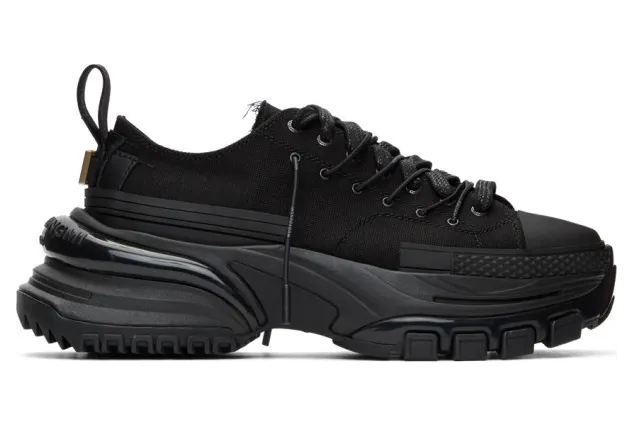 Wooyoungmi Black Big Sole Sneakers (SU02)