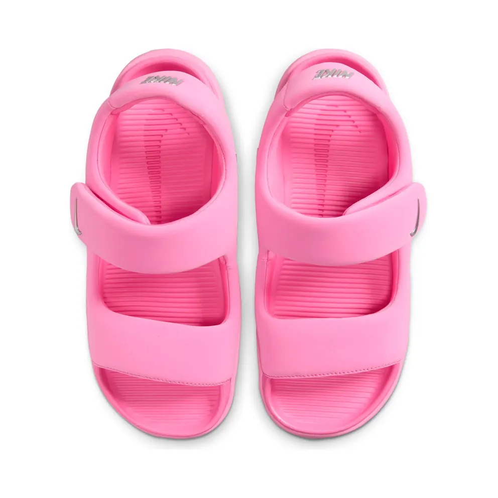 Nike Calm Sandal Hyper Pink Metallic Silver (FJ6043-600)