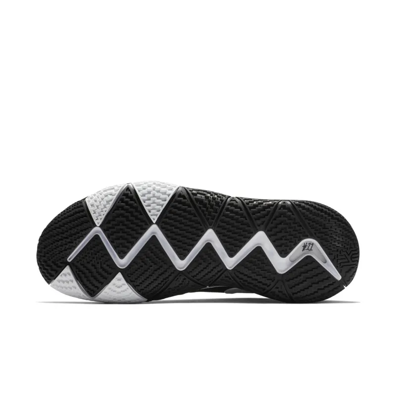 Nike Kyrie 4 Black White Black/White (AV2296-001)
