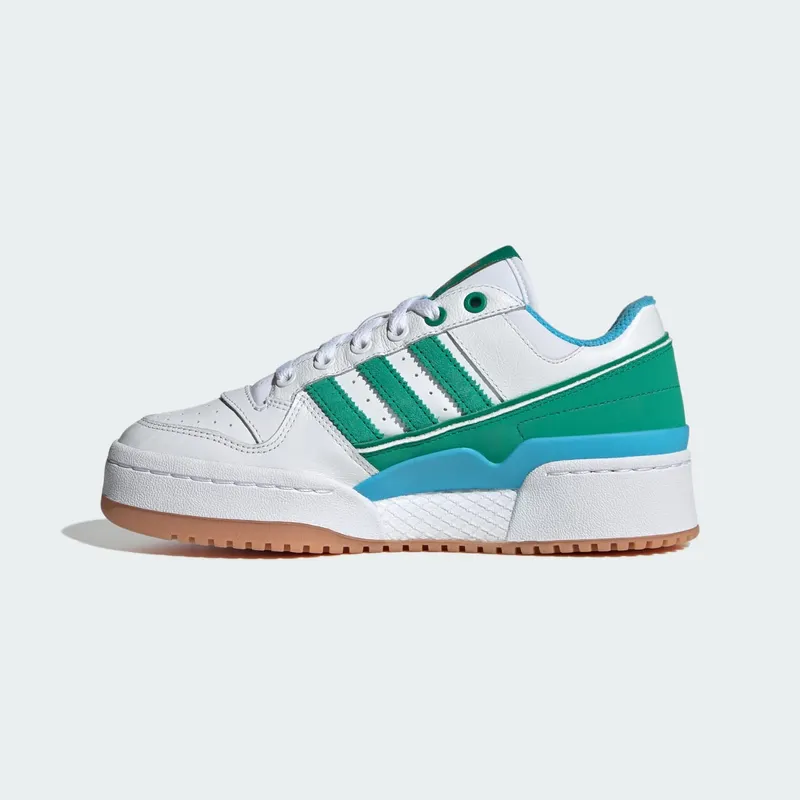 adidas Forum Bold White Court Green Sky Rush (JI0062)