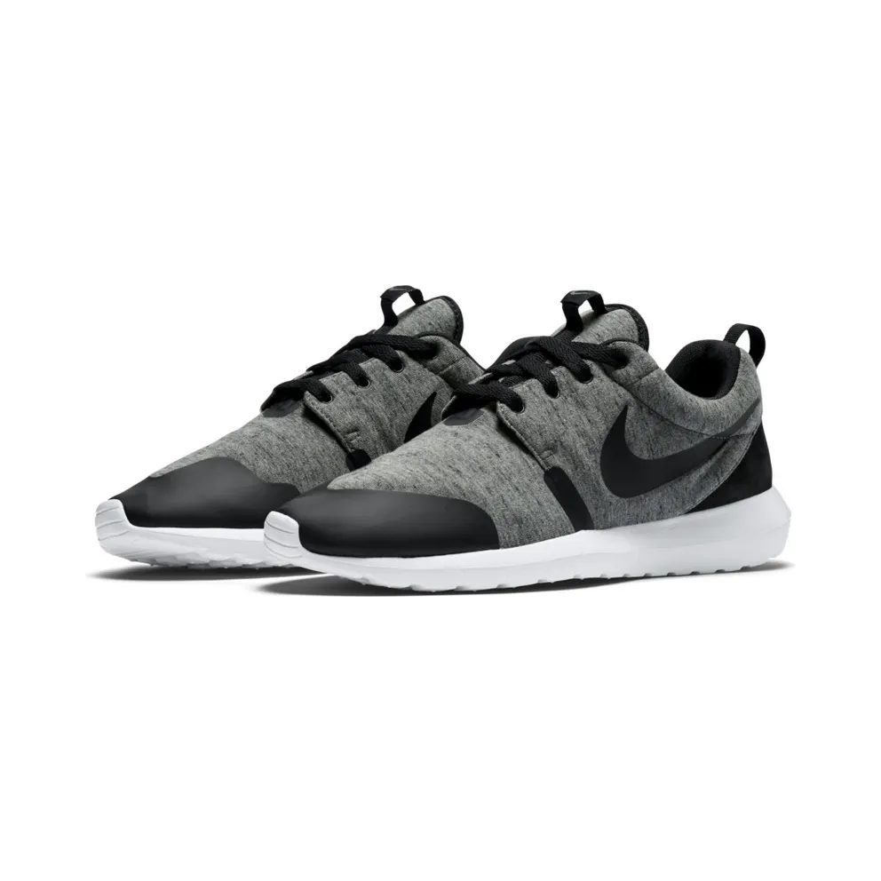 Nike Roshe Run Tech Fleece Cool Grey Cool Grey/Black-White (749658-002)