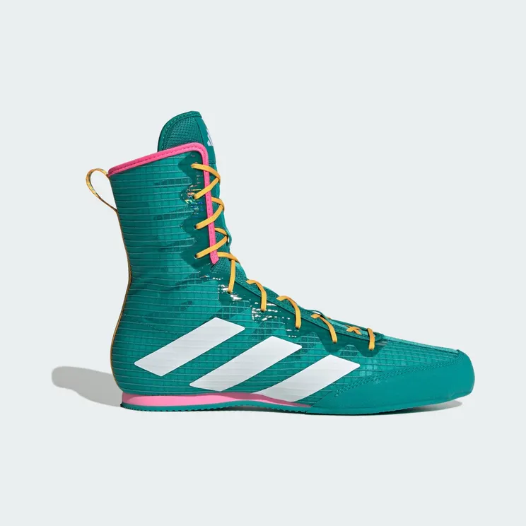 adidas Box Hog 4 Pure Teal Cloud White Lucid Pink (JR5382)