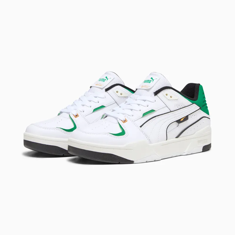 Puma Slipstream Bball White/Green (393266-01)