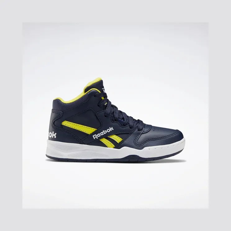 Reebok BB4500 Court Schoenen Vector Navy / Utility Yellow / White