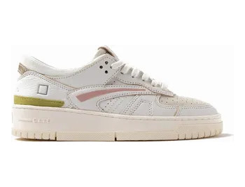 D.A.T.E. Torneo Natural Sneakers – Weiß (W441TONTWP)