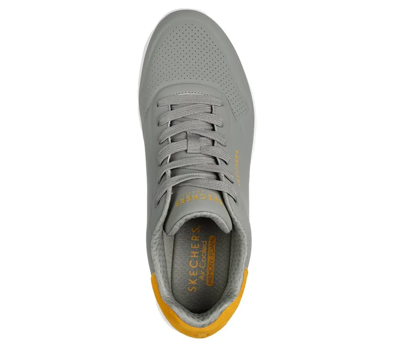 Skechers UNO – Suited On Air Sneaker Groente/Yellow