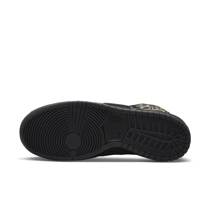 Nike SB Dunk High Pro Black/Metallic Gold/Black – “Black / Metallic Gold / Black” (DH7755-001)