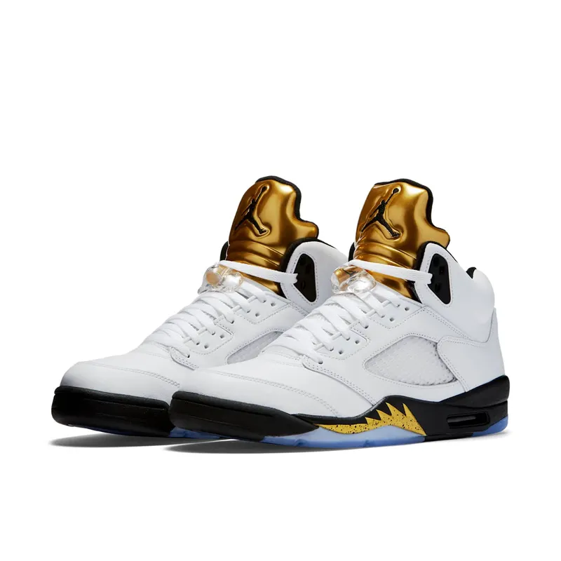Air Jordan Nike AJ V 5 Olympic Gold (136027-133)